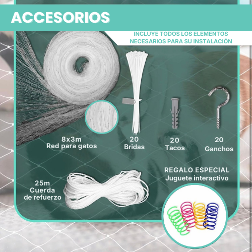 Brisingr® Red de Seguridad Invisible